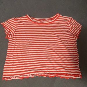 striped short sleeve